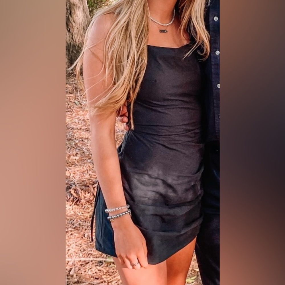 Elegant Black Mini Dress